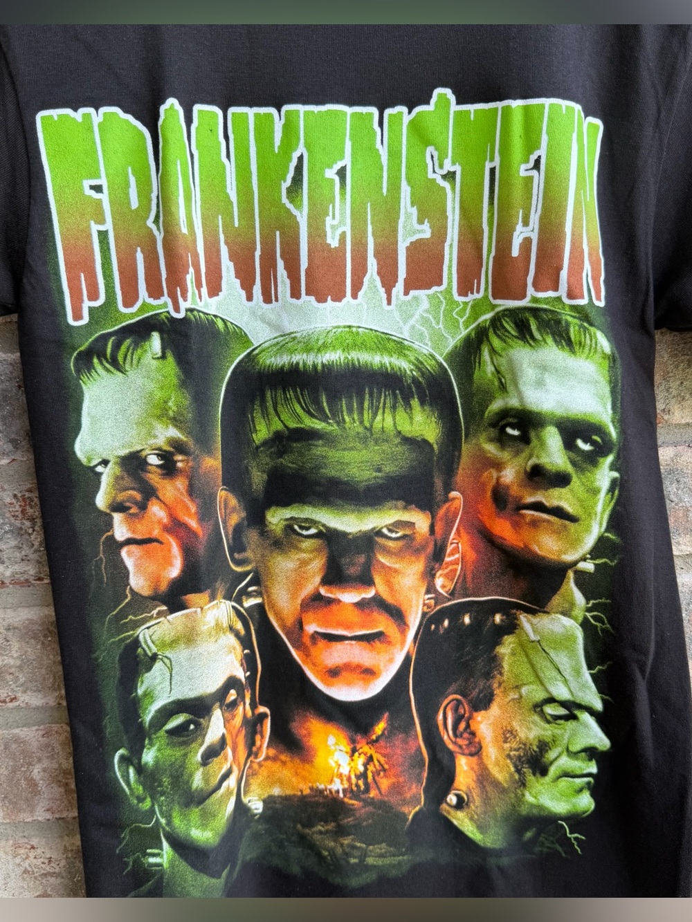 🍒💣 Frankenstein Horror t-shirt